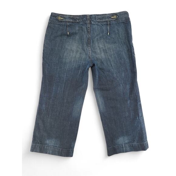 Citizens of Humanity Women’s Cropped Wide Leg Jeans Size 29 Y2K Utility Style - Picture 3 of 4